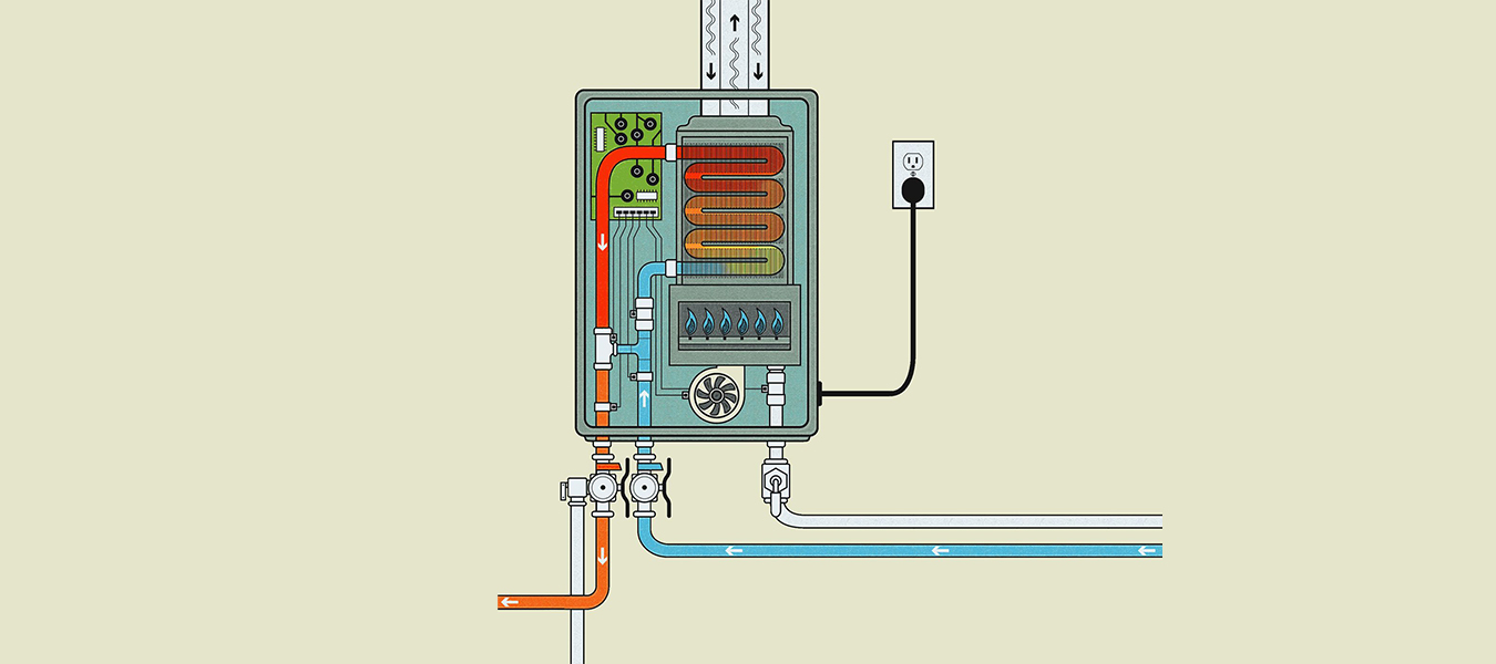 Tankless Water Heater Diagram